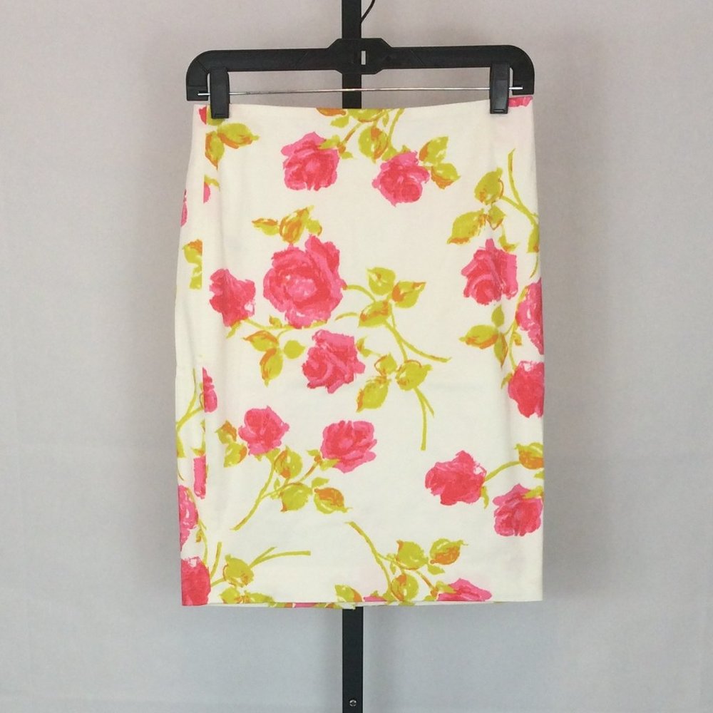 Ann Taylor Spring Floral Skirt